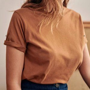 SEZANE camel Conrad t-shirt!